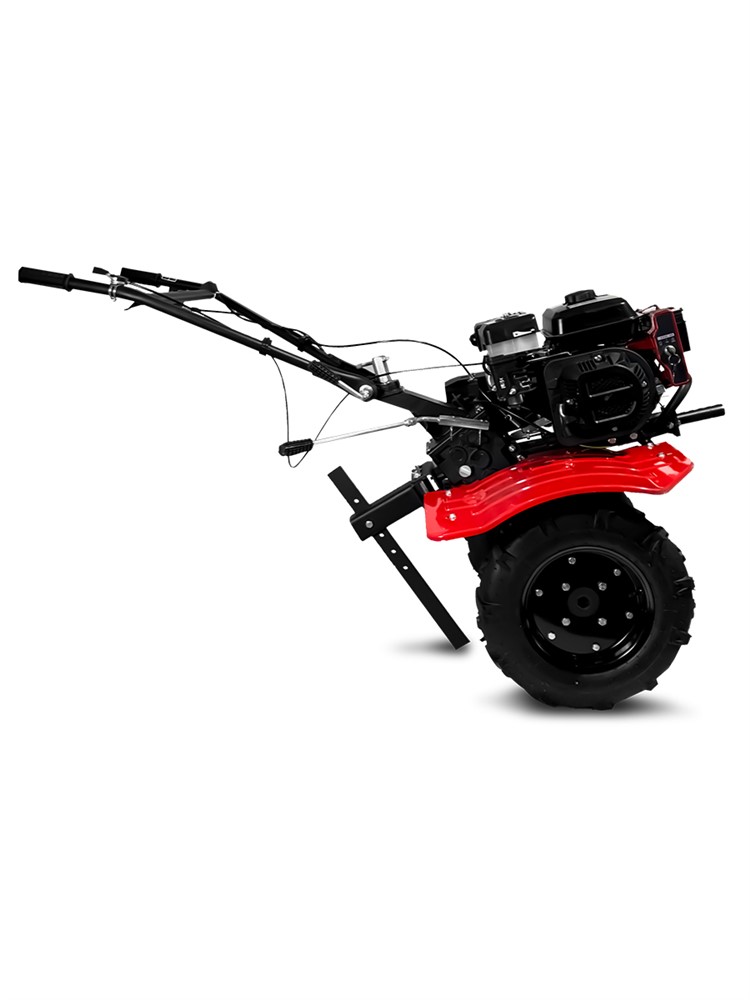 РЫСЬ Мотоблоки ременные 4 скорости МБР 7-10 Э ПРО колеса 4.00-10'' + электростартер